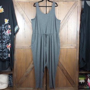 Torrid grey jumpsuit 3x
